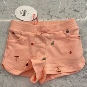 NWT Janie and Jack Moana print shorts